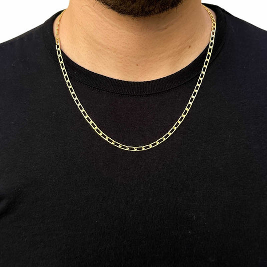 COLAR MASCULINO CARTIER ACHATADA