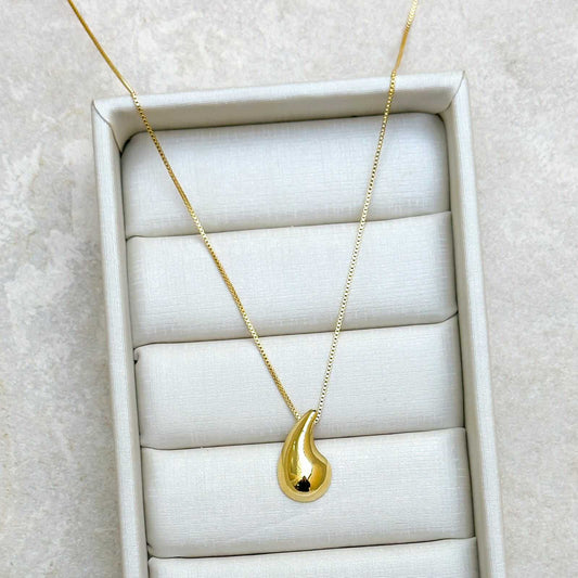 COLAR MINI GOTA LISA VÍRGULA